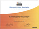 Mircosoft Certificate thumbnail